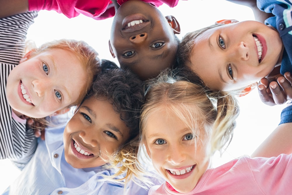 School-age children in the before- and after-school program.