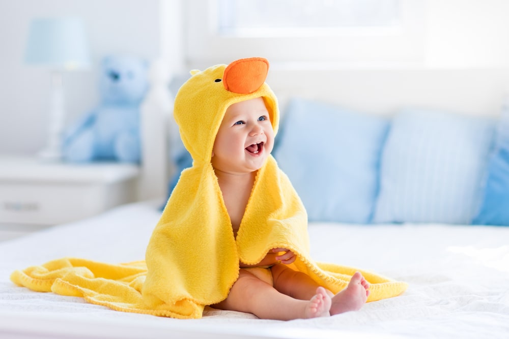 Toddlers playing and learning in the toddler program.